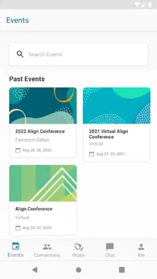 EIM Events android App screenshot 2